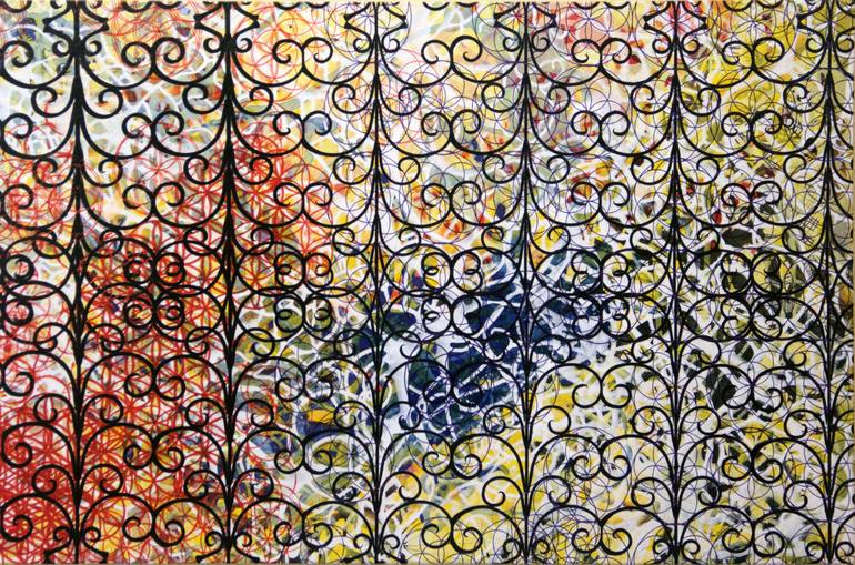 The Flower of Life Painting by Natalia Cajiao | Saatchi Art