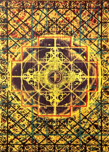 Original Conceptual Geometric Paintings by NATALIA CAJIAO