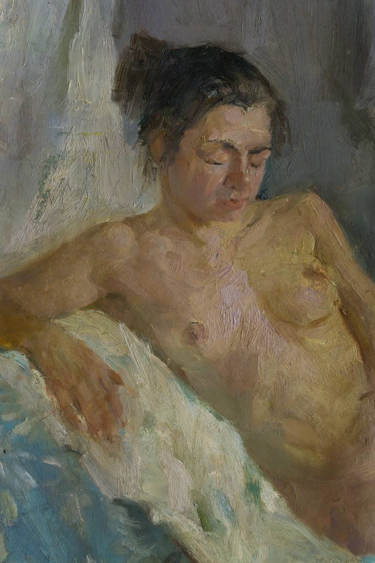 Original Figurative Body Painting by Ilya Chulochnikov