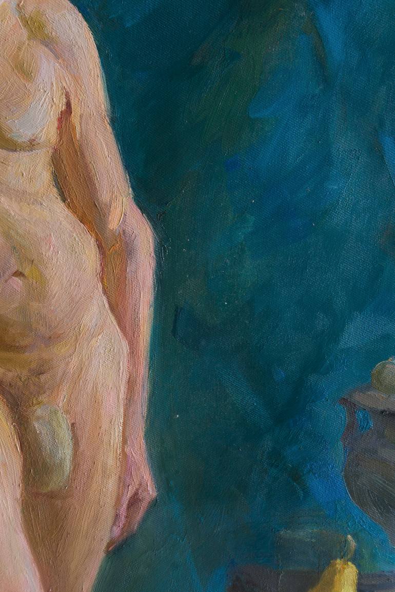 Original Figurative Nude Painting by Ilya Chulochnikov