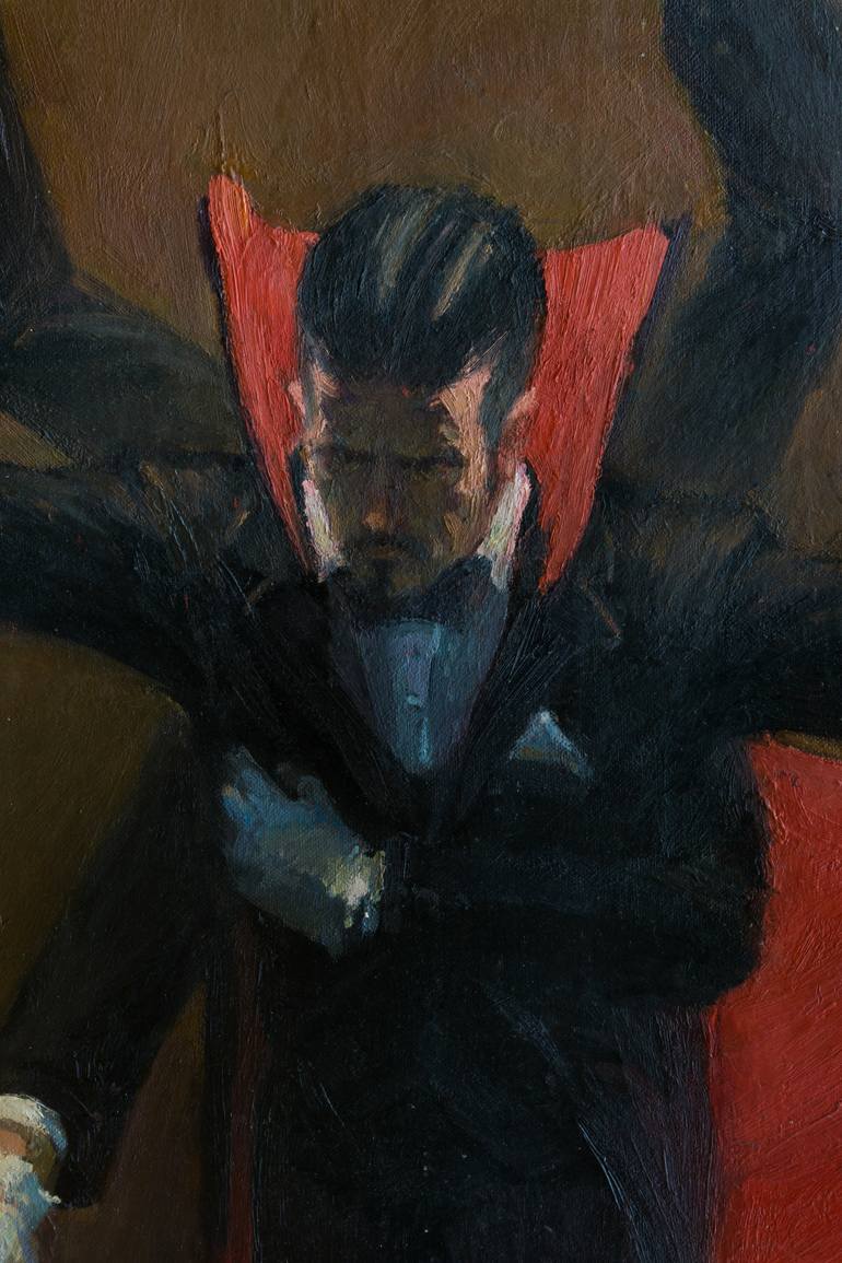Original Figurative People Painting by Ilya Chulochnikov