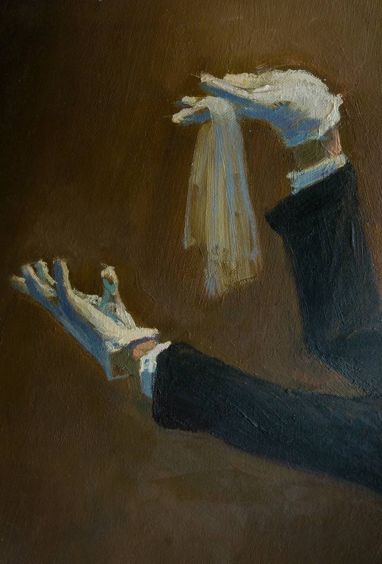 Original Figurative People Painting by Ilya Chulochnikov