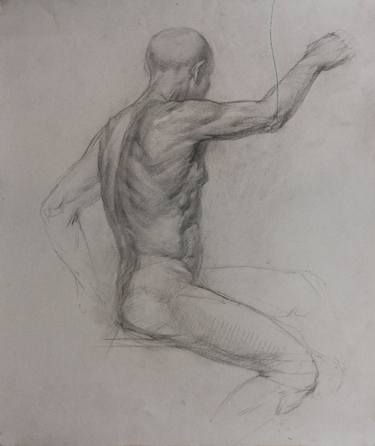 Original Figurative Body Drawings by Ilya Chulochnikov