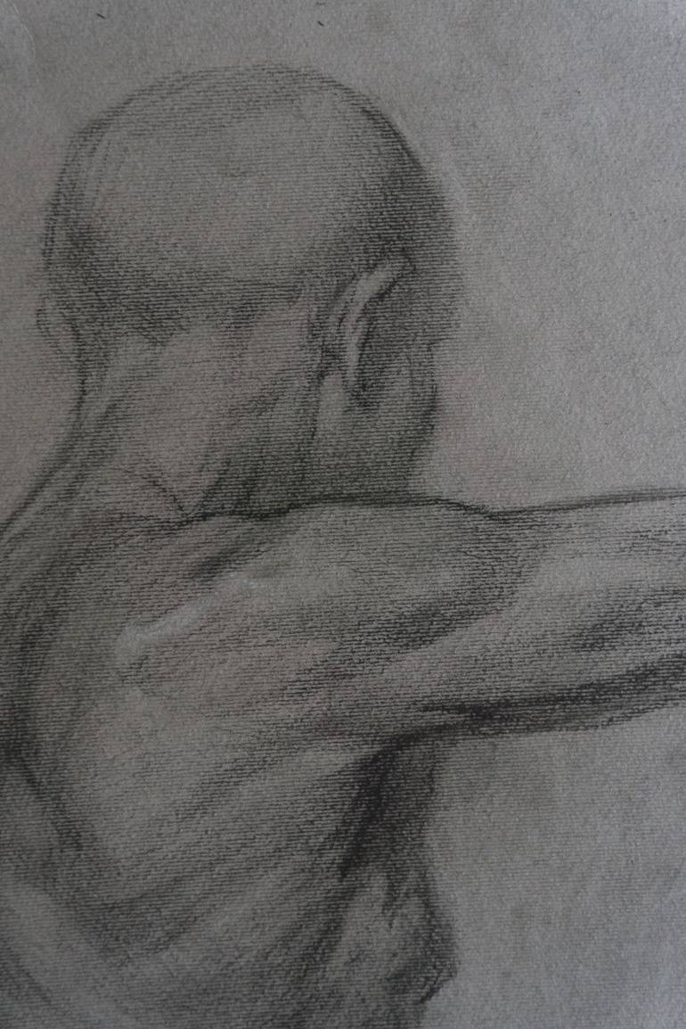 Original Figurative Body Drawing by Ilya Chulochnikov