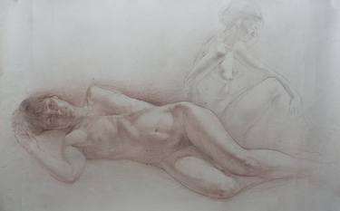 Original Figurative People Drawings by Ilya Chulochnikov