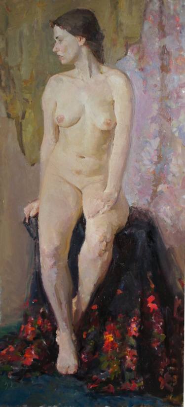 Original Figurative Nude Paintings by Ilya Chulochnikov