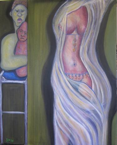 Print of Expressionism Nude Paintings by Jack Michael Weinblatt