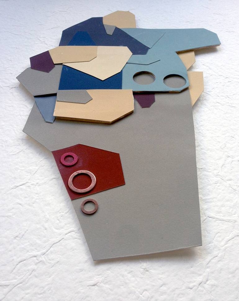 Original Abstract Collage by Craig Anczelowitz