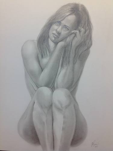 Print of Figurative Erotic Drawings by FRANK ROGERS