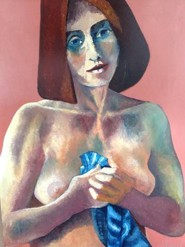 Original Figurative Nude Paintings by FRANK ROGERS