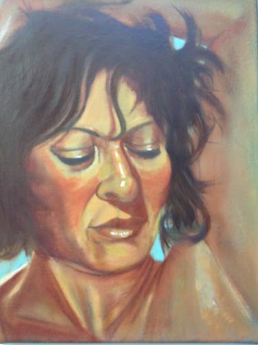 Original Fine Art Portrait Paintings by FRANK ROGERS