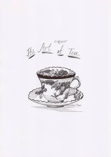 Print of Cuisine Drawings by Alexandra Karakopoulou