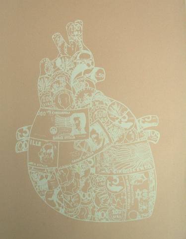 Original Love Printmaking by Santa Devole