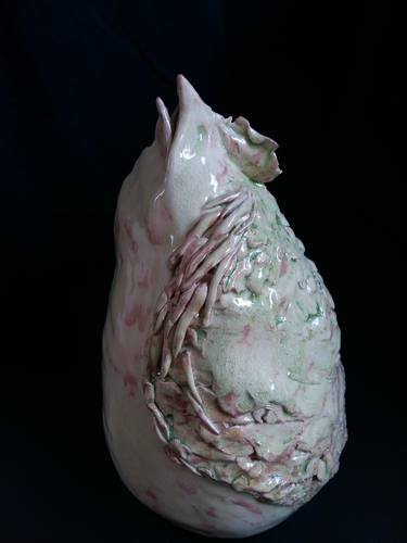 Unique artwork - ceramic bird thumb