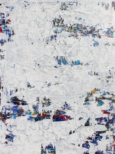 Saatchi Art Artist Sona Mirzaei; Paintings, “Copy of White Noise - Breaking Through” #art