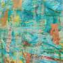 Antioch - acrylic, oil,  mixed media, precious metal leafing on canvas. 

Roman series