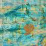 Antioch - acrylic, oil,  mixed media, precious metal leafing on canvas. 

Roman series
