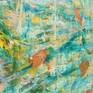 Antioch - acrylic, oil,  mixed media, precious metal leafing on canvas. 

Roman series