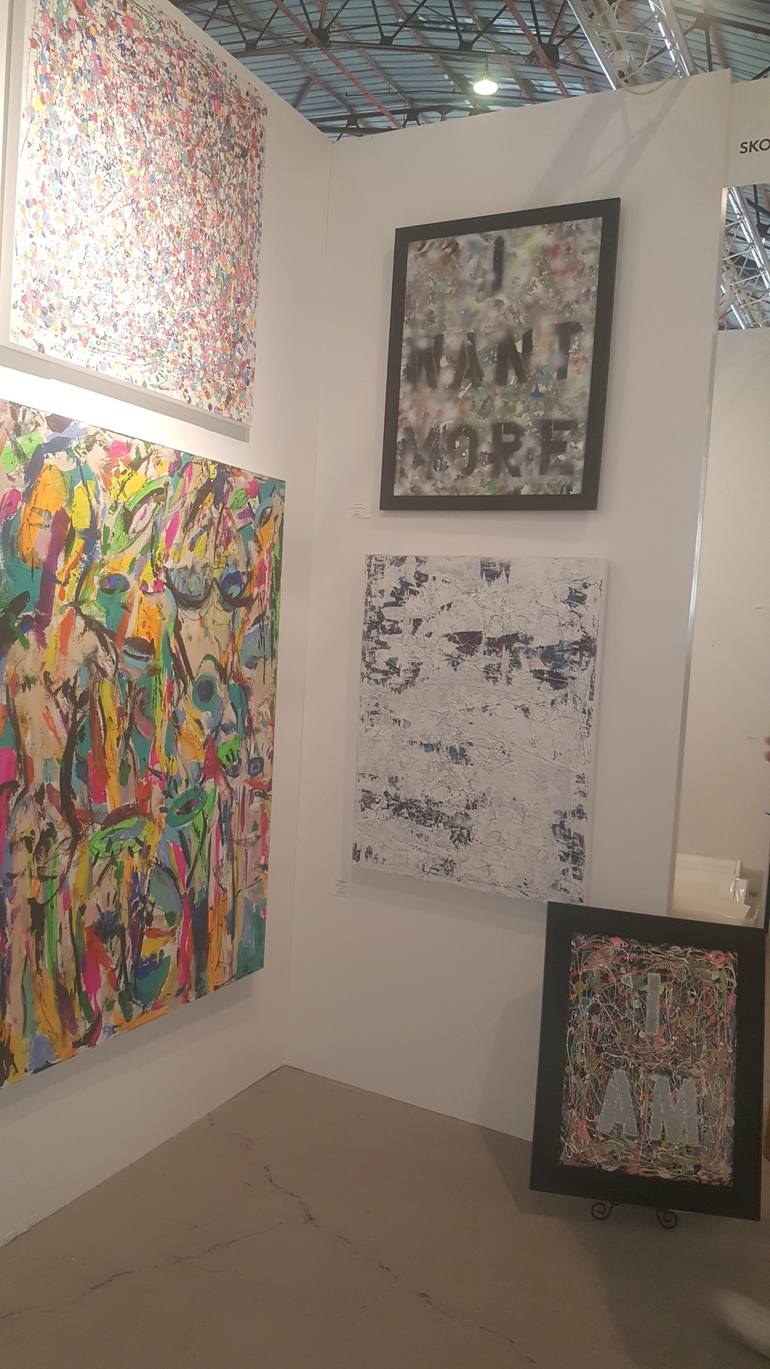 Original Abstract Expressionism Abstract Painting by Sona Mirzaei