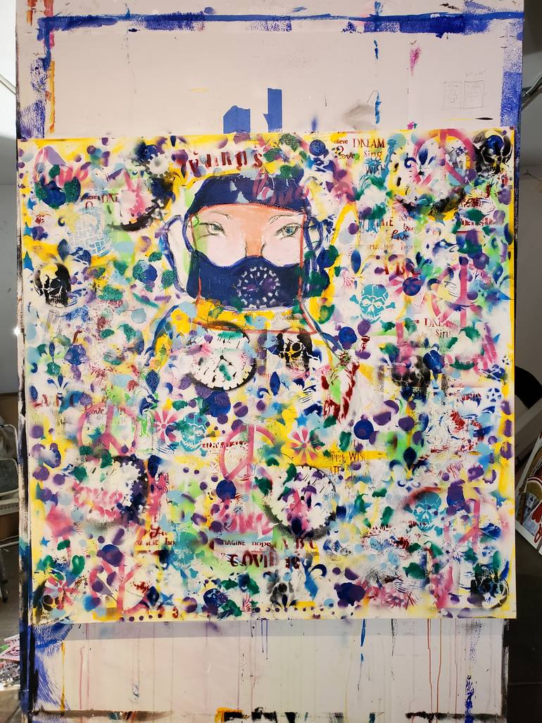 Original Figurative Health & Beauty Painting by Sona Mirzaei