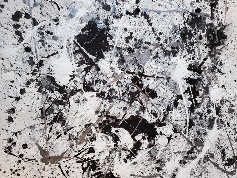 Original Abstract Expressionism Abstract Painting by Sona Mirzaei