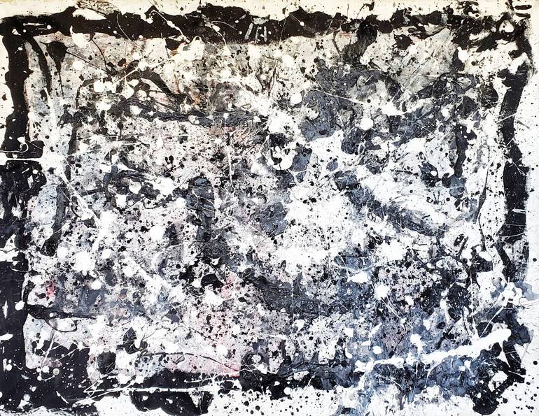 Original Abstract Expressionism Abstract Painting by Sona Mirzaei