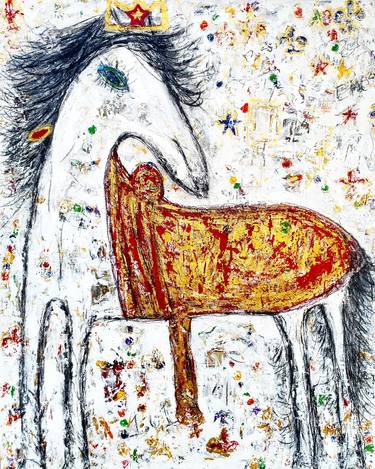 Print of Horse Paintings by Sona Mirzaei