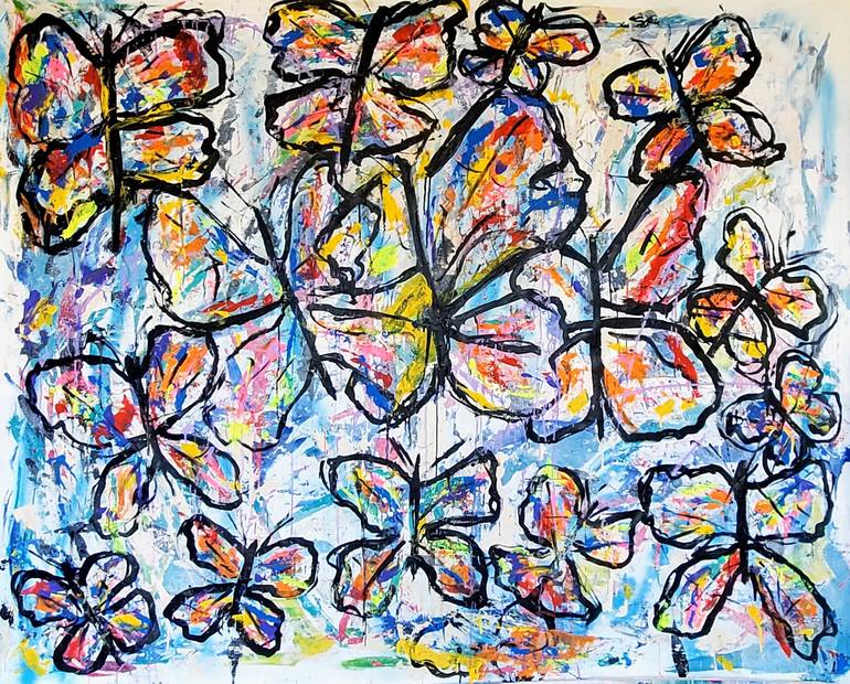 Original Figurative Botanic Paintings by Sona Mirzaei