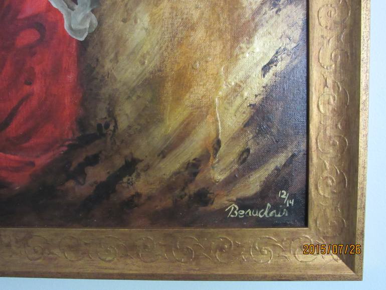 Original Figurative Religion Painting by Patrick Beauclair