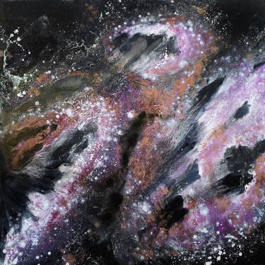 Original Outer Space Painting by Sonya Rothwell