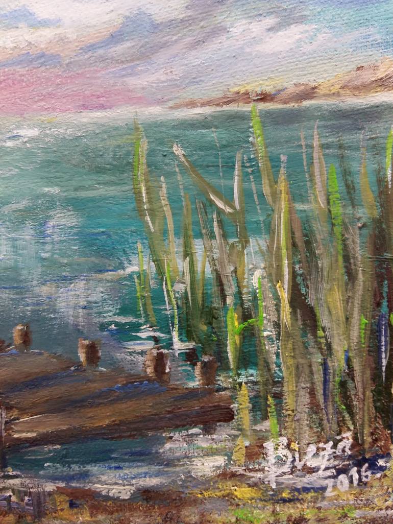 Original Fine Art Landscape Painting by Anda Bieza