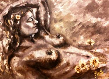 Original Nude Paintings by Anda Bieza