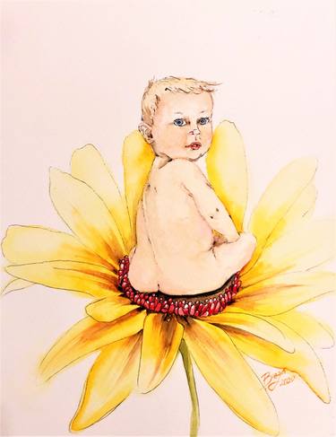 Print of Kids Paintings by Anda Bieza