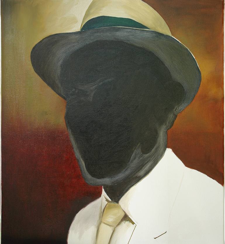 The Hat Man Art Print 