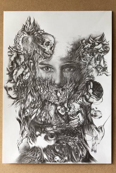 Print of Figurative Fantasy Drawings by Witold Fiedziuk