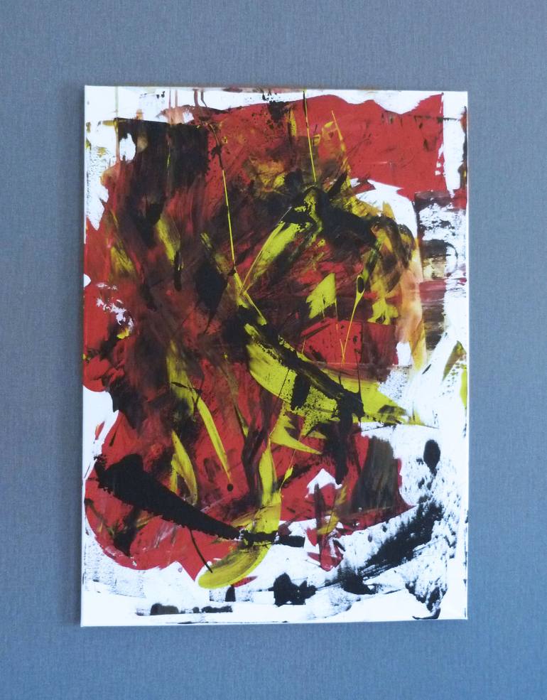 Original Minimalism Abstract Painting by Zita Jónás