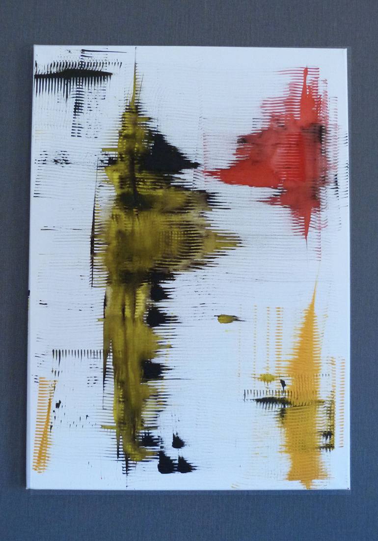 Original Modern Abstract Painting by Zita Jónás