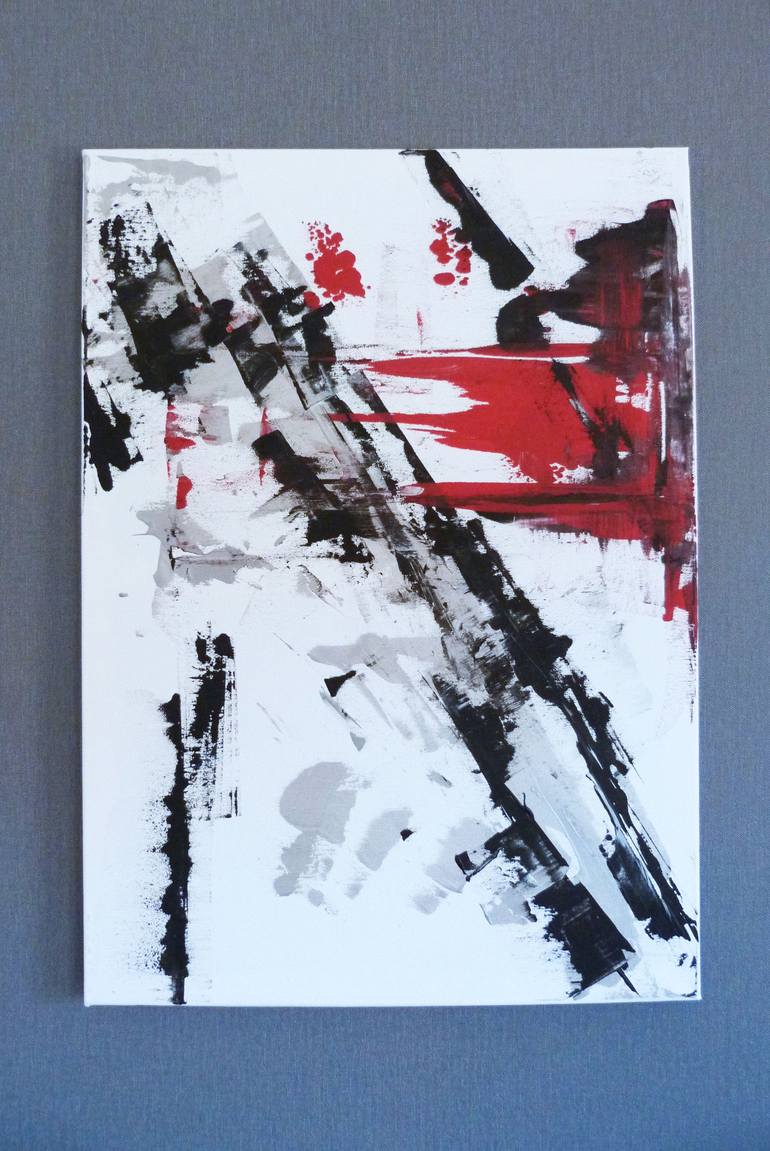 Original Modern Abstract Painting by Zita Jónás