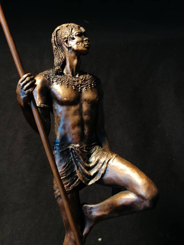 Original Fine Art Men Sculpture by TöLgyes-PoóS Anna