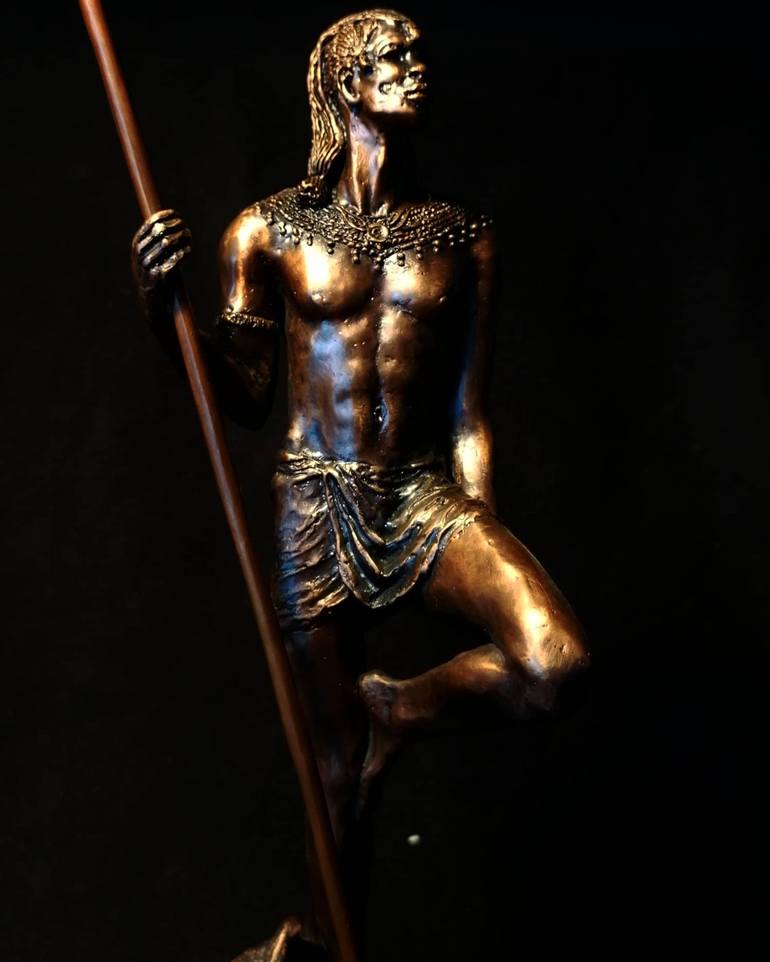 Original Fine Art Men Sculpture by TöLgyes-PoóS Anna