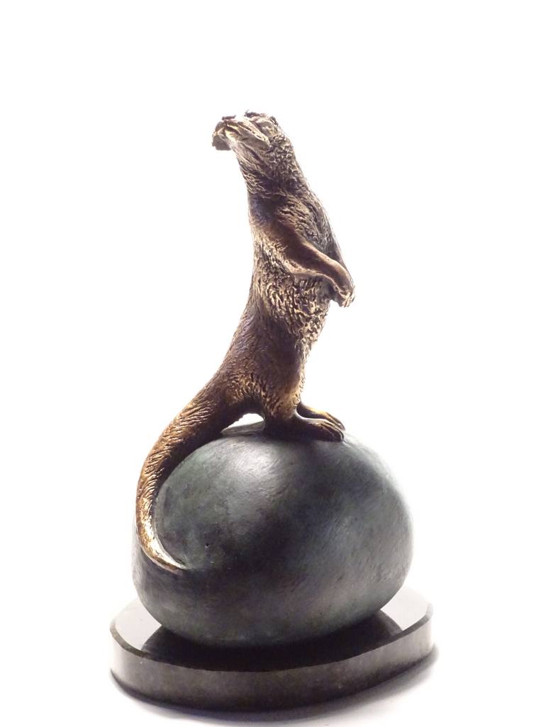 Original Figurative Animal Sculpture by Tölgyes-Poós Anna