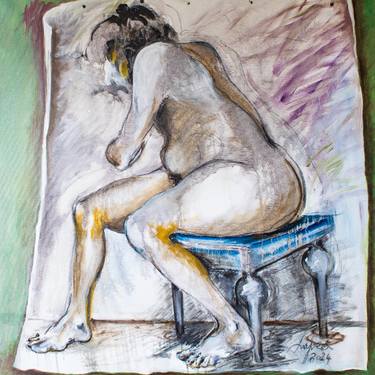 Original Nude Paintings by Dorin Lupea