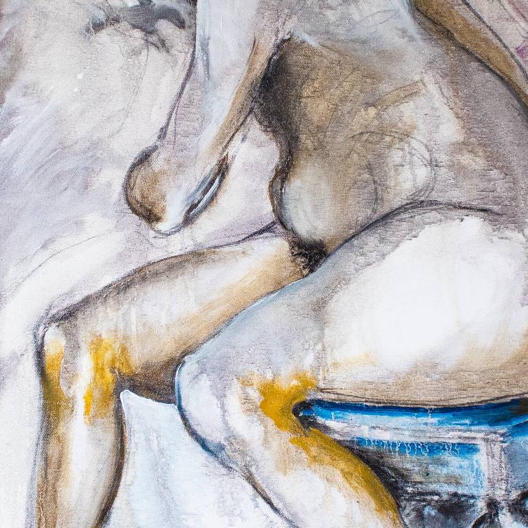 Original Nude Painting by Dorin Lupea