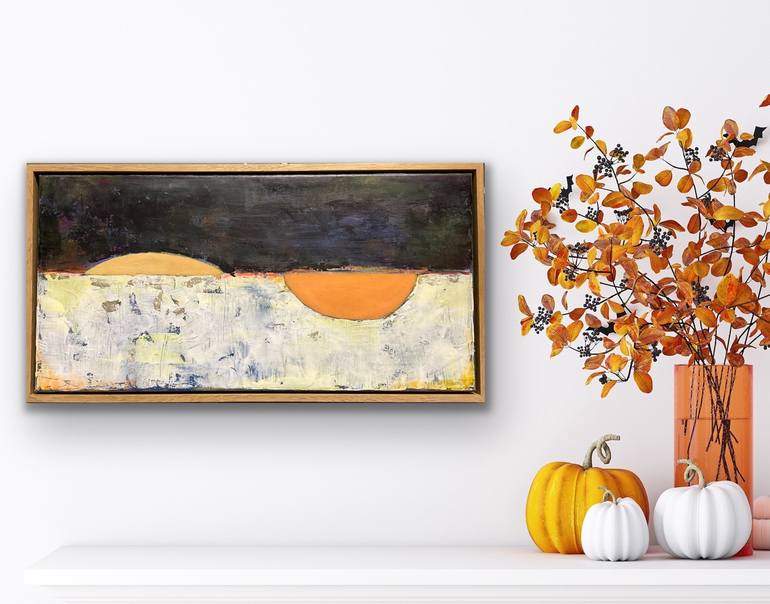 Original Abstract Landscape Painting by Maria Rogers