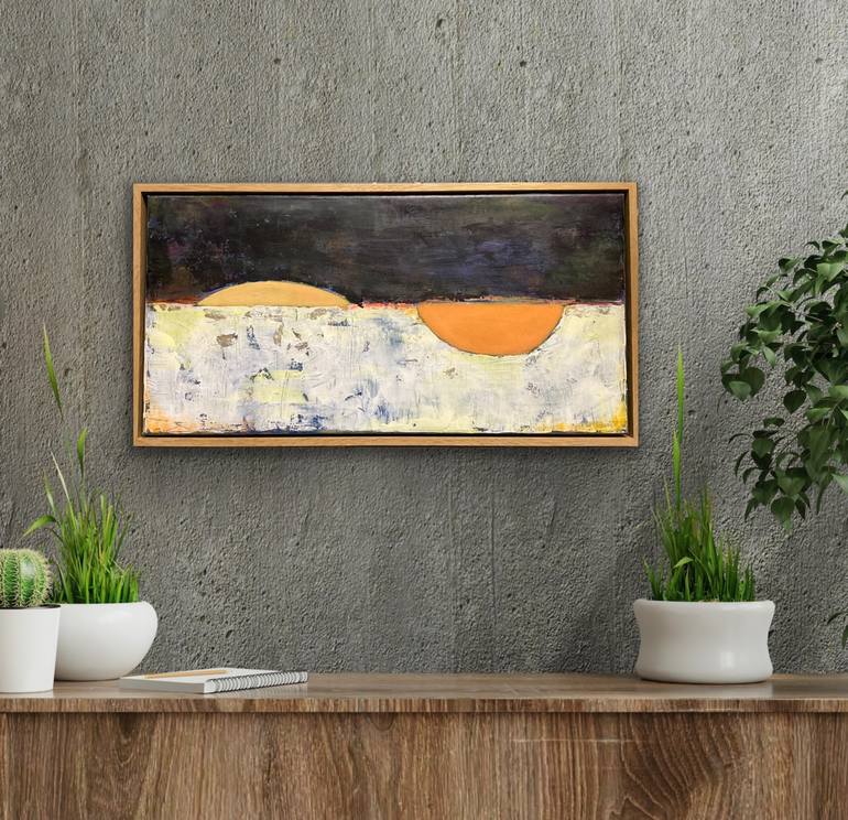 Original Abstract Landscape Painting by Maria Rogers