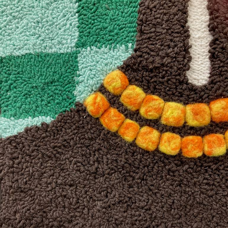 Original Art Deco Abstract Mixed Media by Maria Rogers