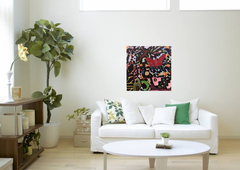 Original Abstract Landscape Painting by Maria Rogers