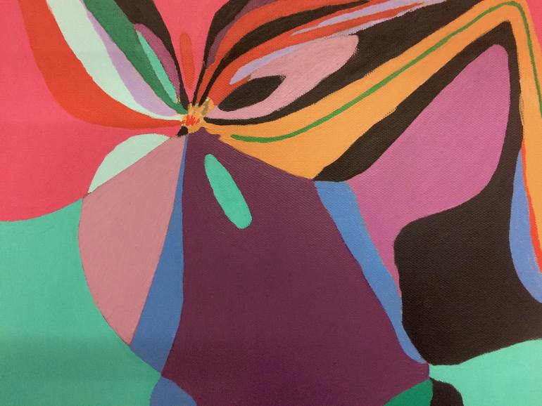 Original Minimalism Abstract Painting by Maria Rogers