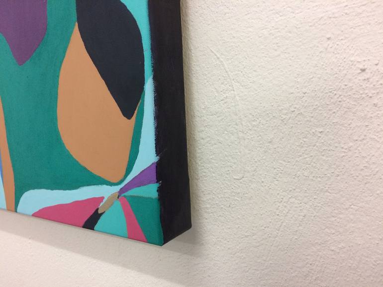 Original Minimalism Abstract Painting by Maria Rogers