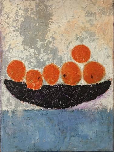 Original Abstract Still Life Paintings by Maria Rogers